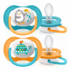Philips AVENT SCF080 / 07 Ultra Air pacifiers 6-18m