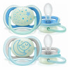 Philips AVENT SCF376/21 Soother night series Ultra Air, 6-18m