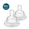Philips AVENT SCY764/02 Anti-Colic Teat, 6m+