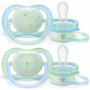Philips Avent SCF376/11 Soother night series Ultra Air, 0-6m