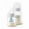 Philips Avent SCD809/01 Set: Anti-colic bottle with Air Free valve 125 ml. + bottle series Classic + 260ml, 0m+