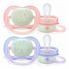Philips Avent SCF376/12 Ultra Air night pacifier 0-6 months